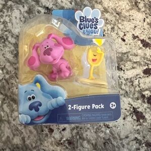 NWT blues clues magenta and shovel figures